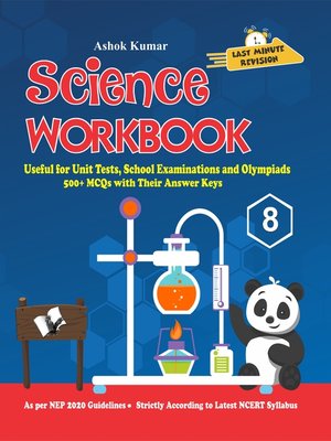 cover image of Science Workbook Class 8